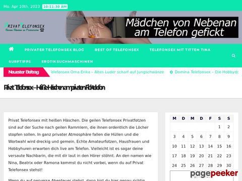 Details : Privater Telefonsex