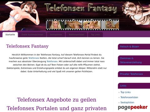 Details : Fantasy Telefonsex Sexblog