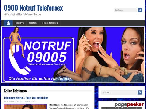 Details : 0900 Notruf Telefonsex - Hilfeschrei wilder Telefonsex Fotzen